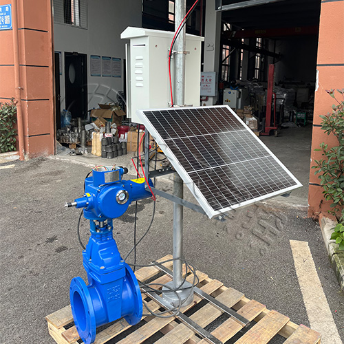 济阳皓久 Z945X-16Q免布线太阳能电动闸阀 农业灌溉 支持远程智能控制